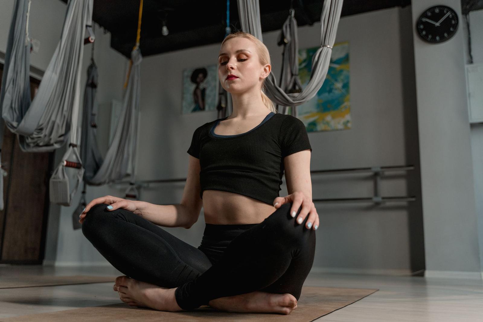 People Meditating Together